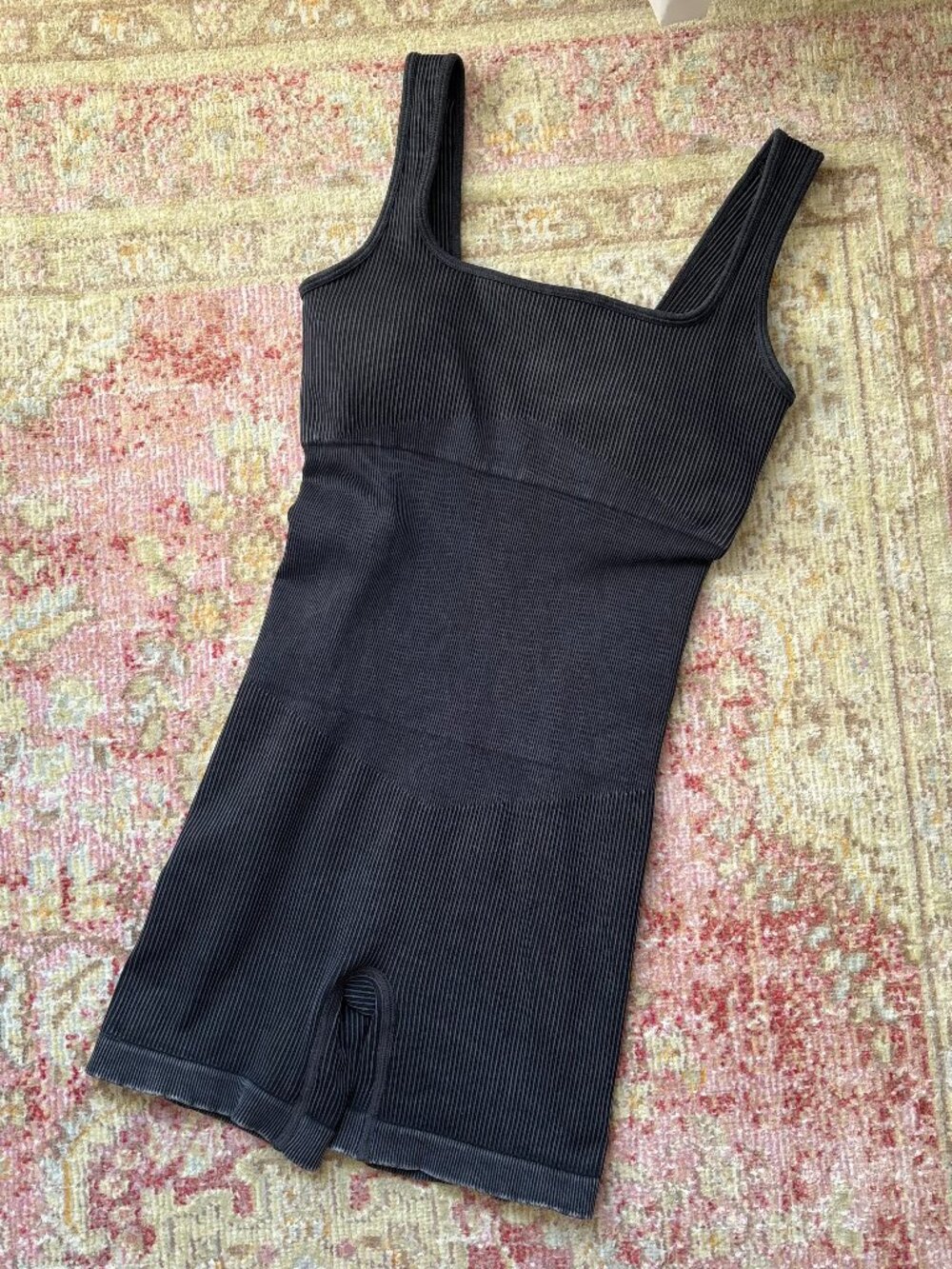 seamless sculpting active romper